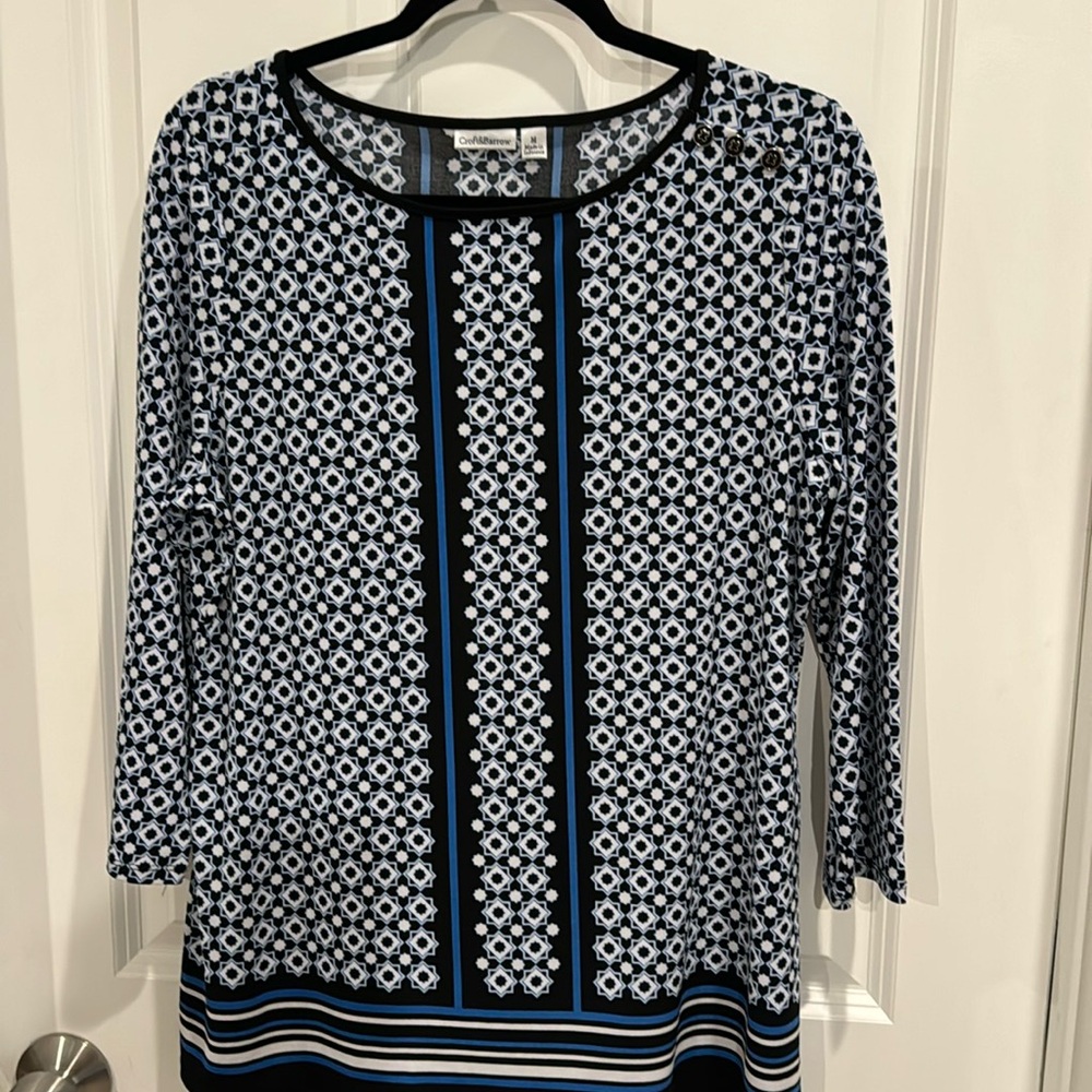 Croft and Barrow tunic M